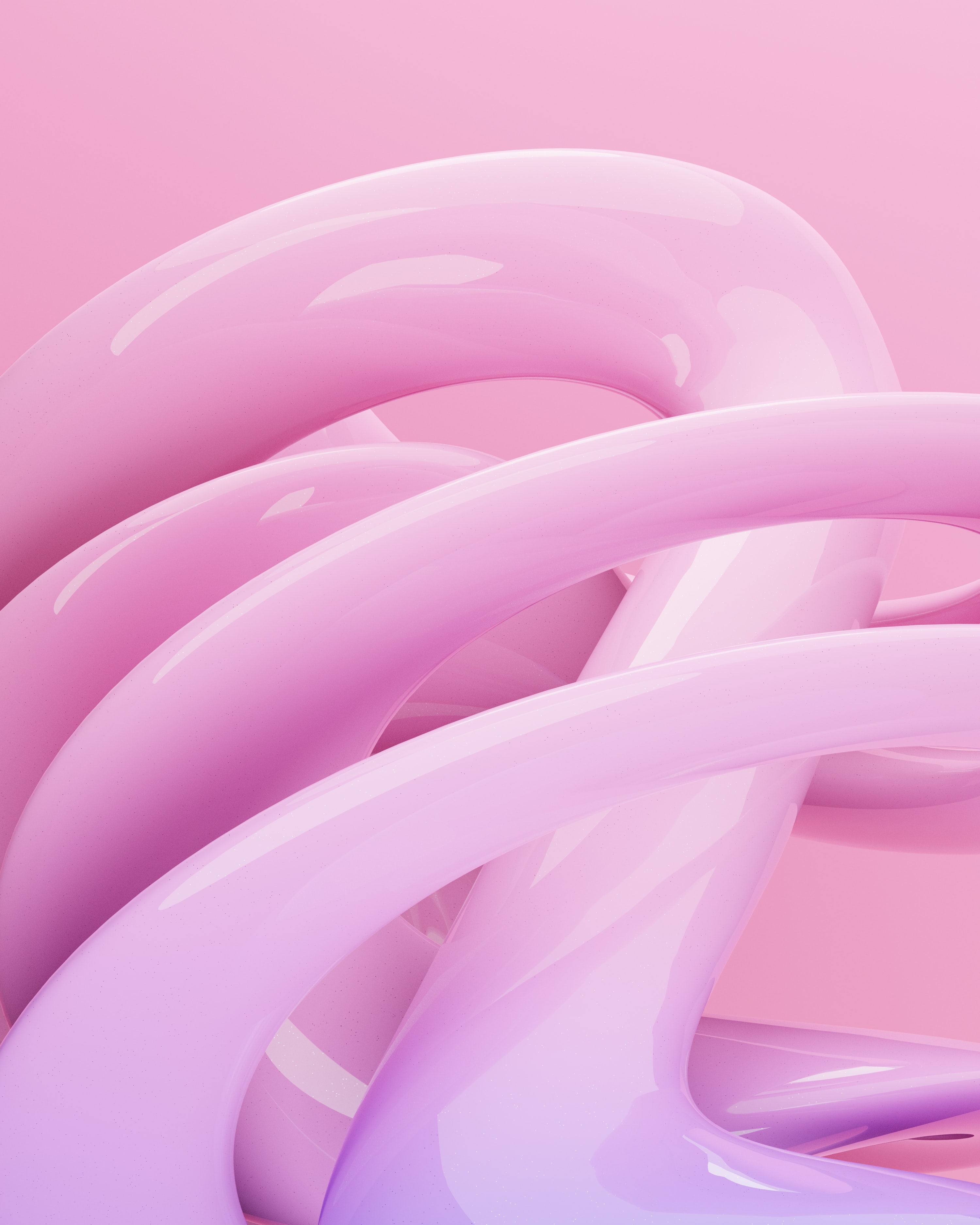 Pink and purple abstract background with wavy shapes