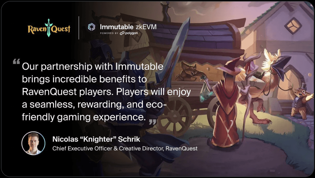 Testimonial from Nicolas Schrik, CEO RavenQest