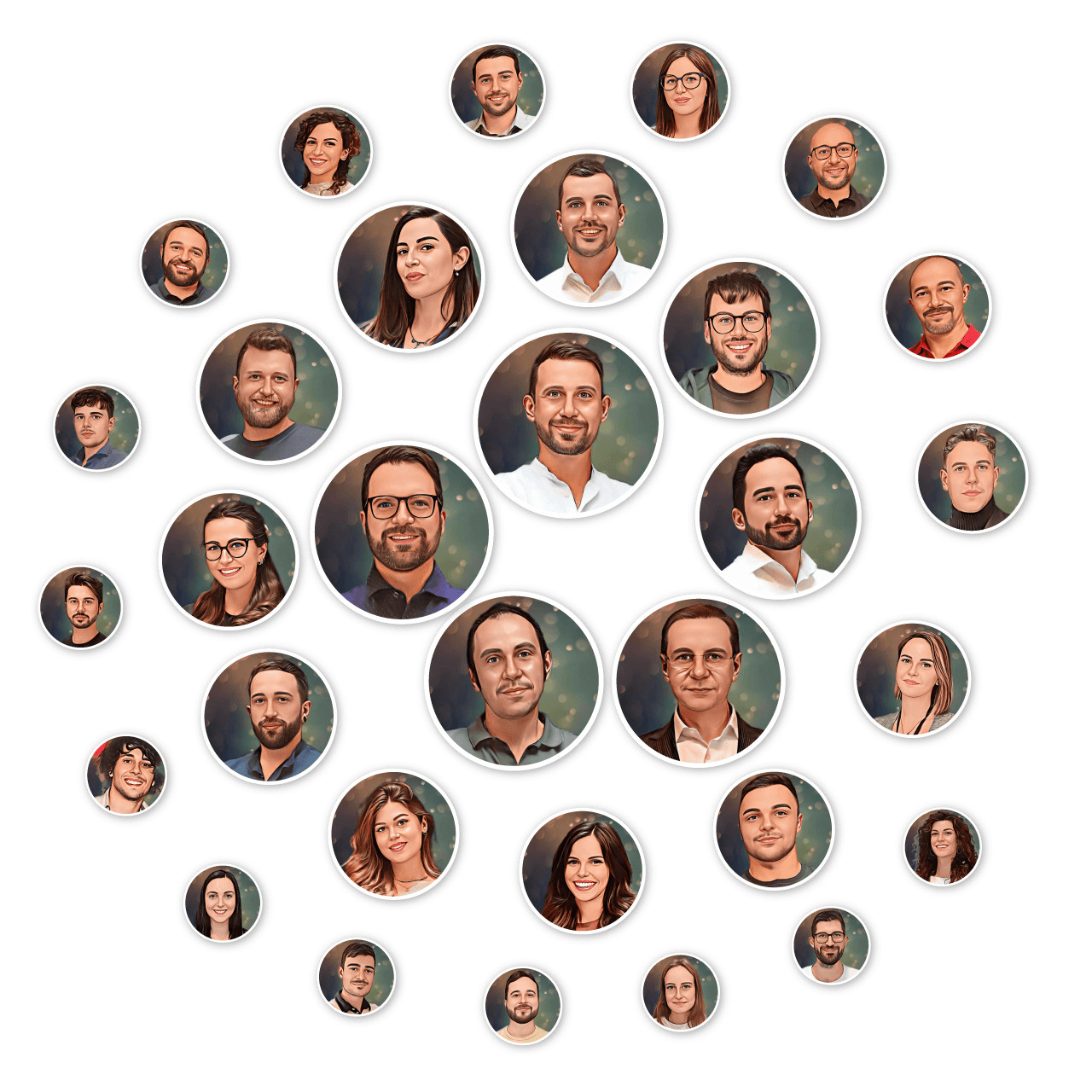 Team di Fluida: un mix di esperienza e passione con imprenditori e professionisti del settore digitale