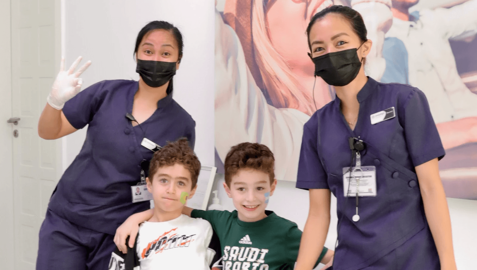 Pediatric dentists at Invisalign Center make kids feel comfortable to get their teeth checked