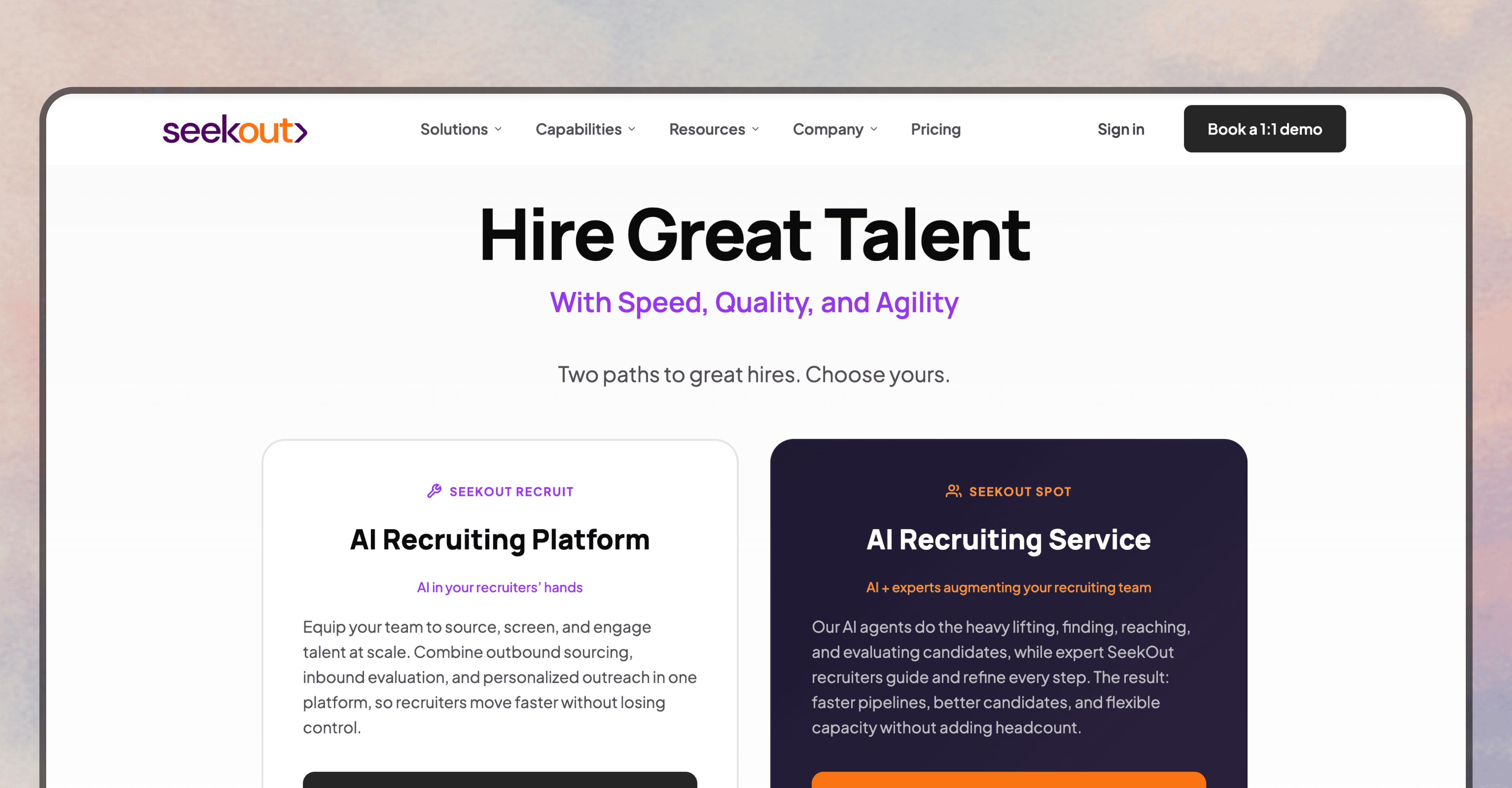 Seekout - Best AI Sourcing Tools 2026