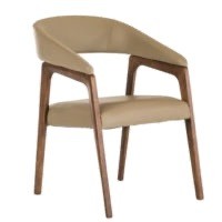 Kid Friendly Leather Dining Chair