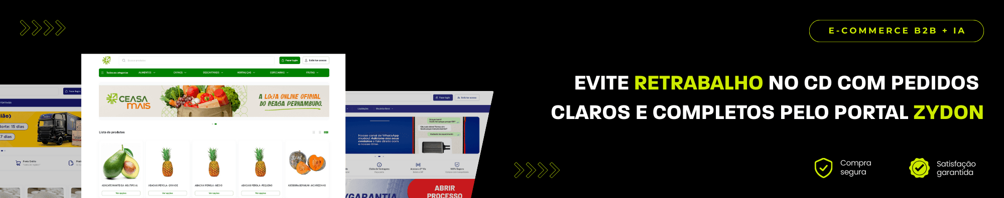 Evite retrabalho no CD com pedidos claros e completos pelo portal Zydon