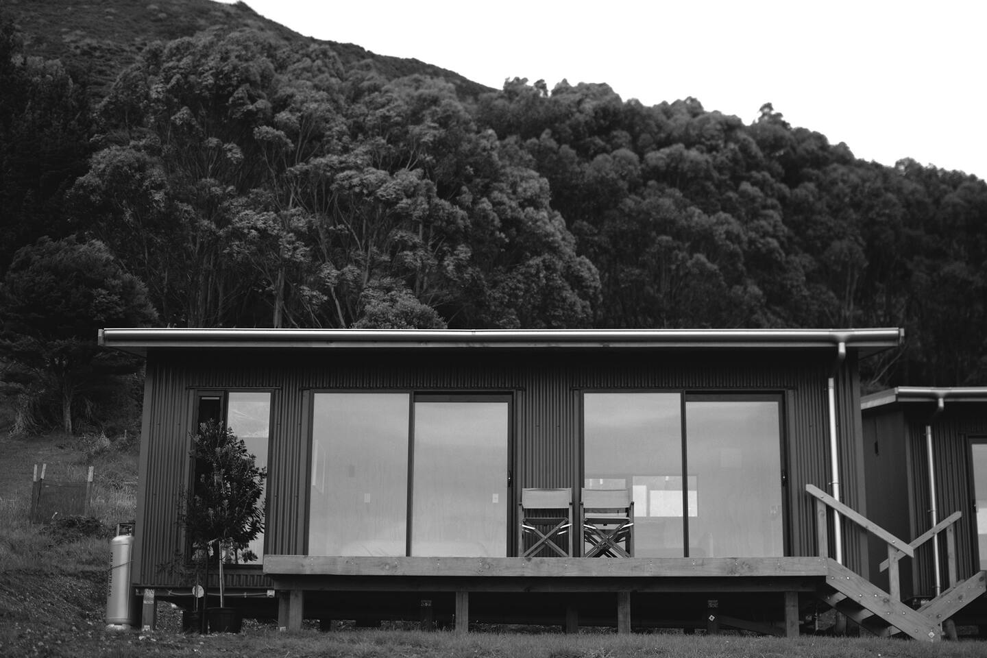 The Huts - Exterior