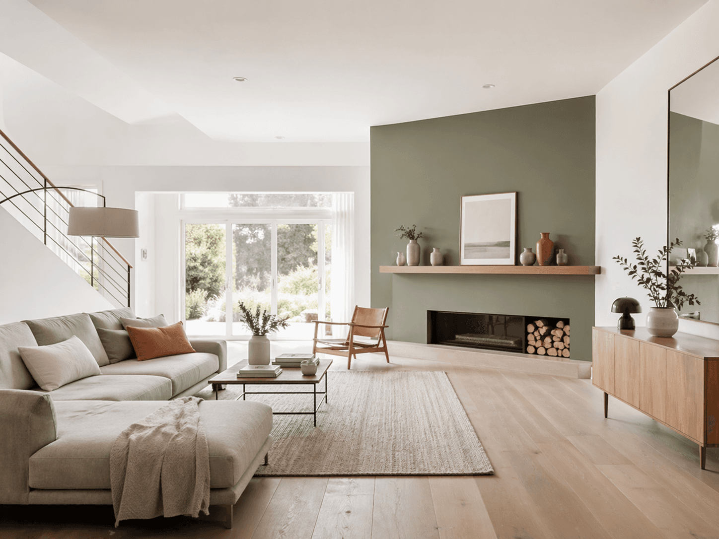 white and gray house near green grass field and trees during daytime