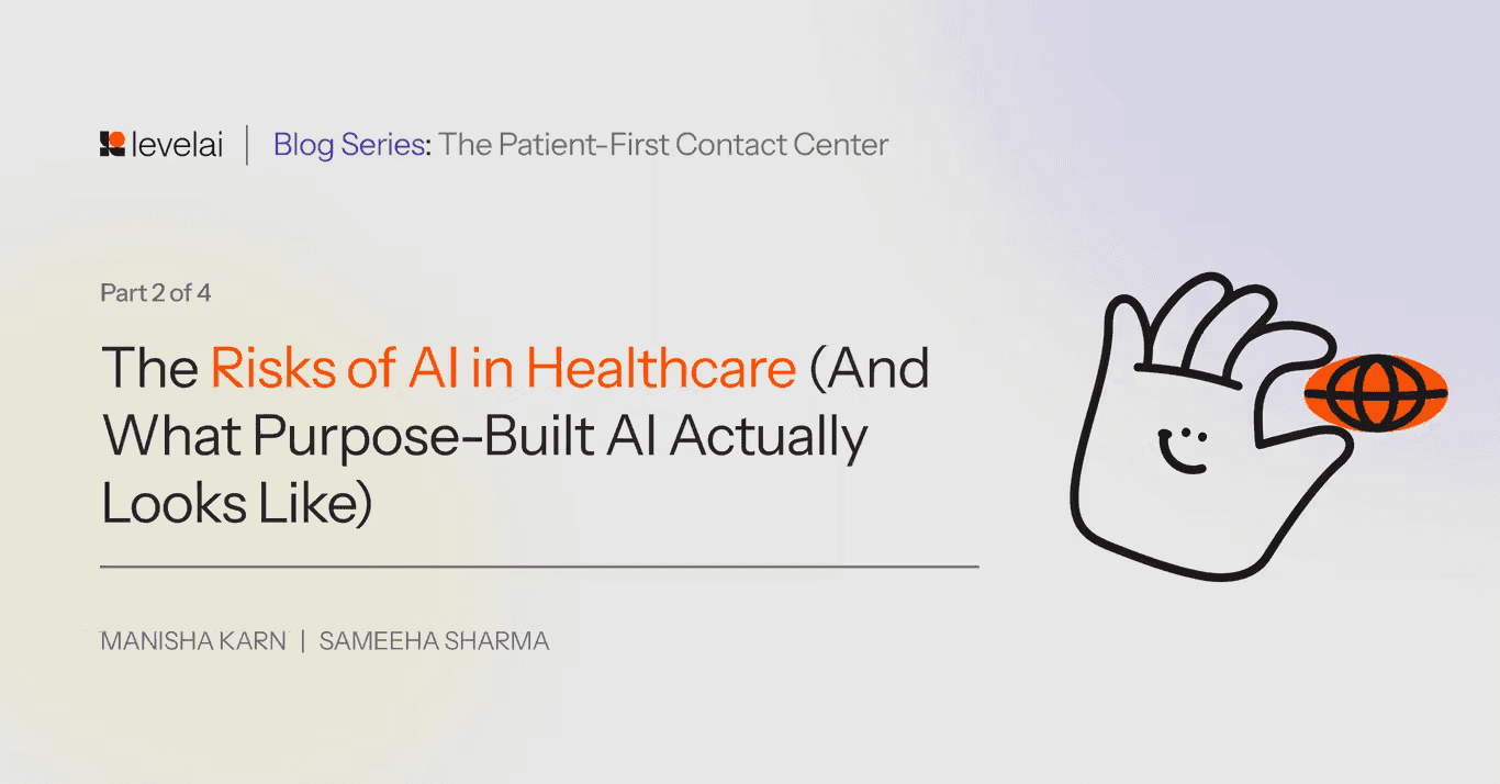 The risks of AI in healthcare (and what purpose-built AI actually looks like)