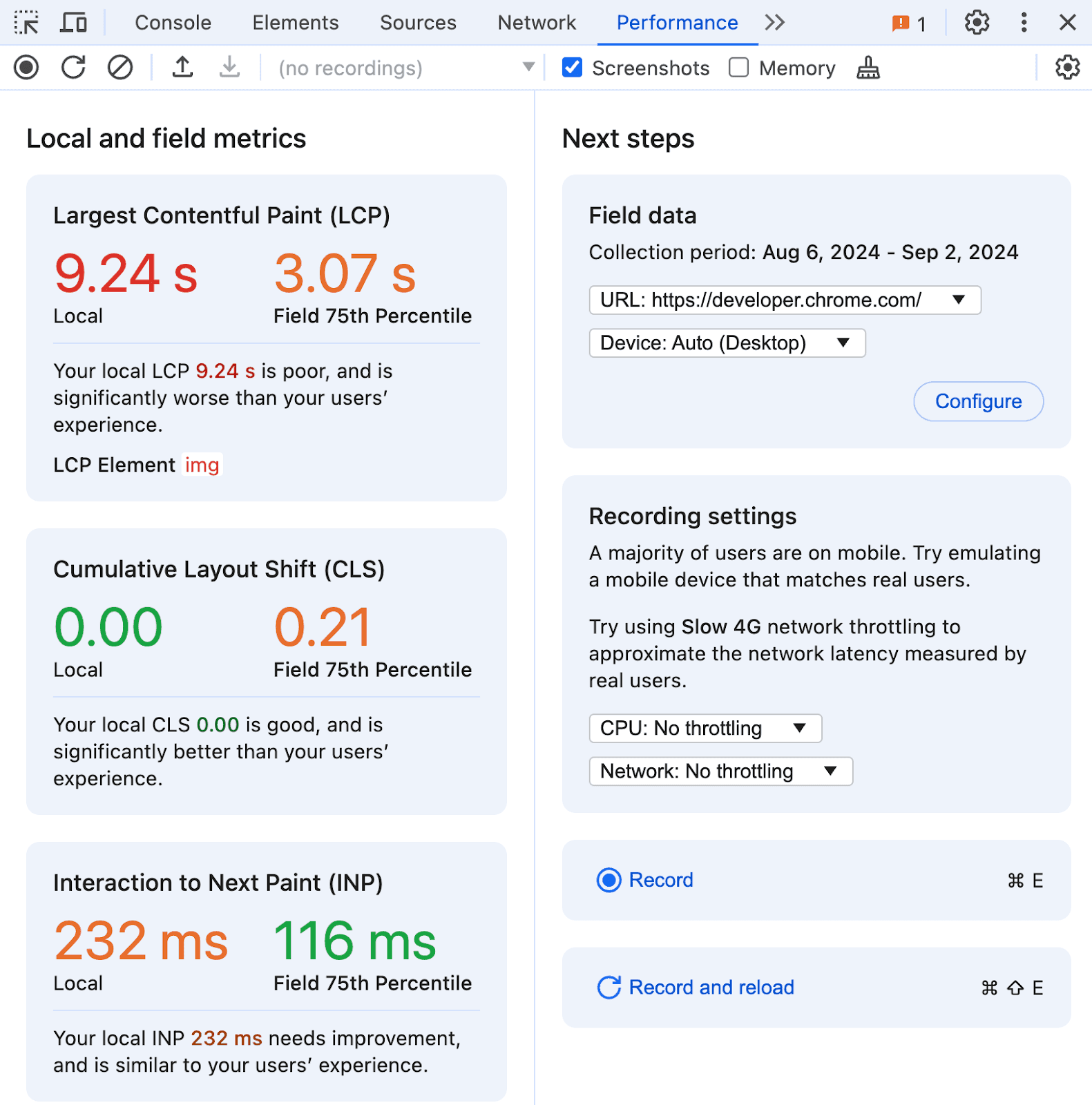 chrome-devtools-performance-pannel-cwv-scores