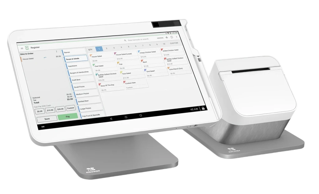 Duo point of sale station by Clover