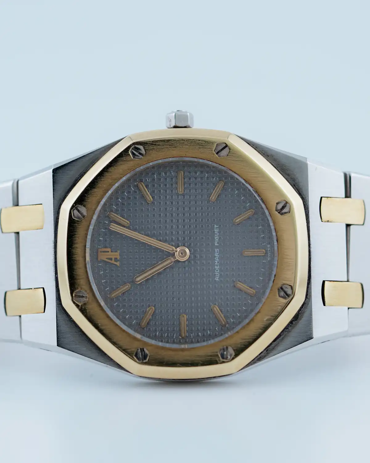 Audemars Piguet Royal Oak Lady 6007SA in steel and yellow gold with grey dial, an earlier Royal Oak reference