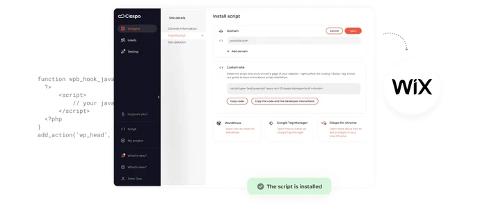 Claspo - Integrate Seamlessly via OAuth