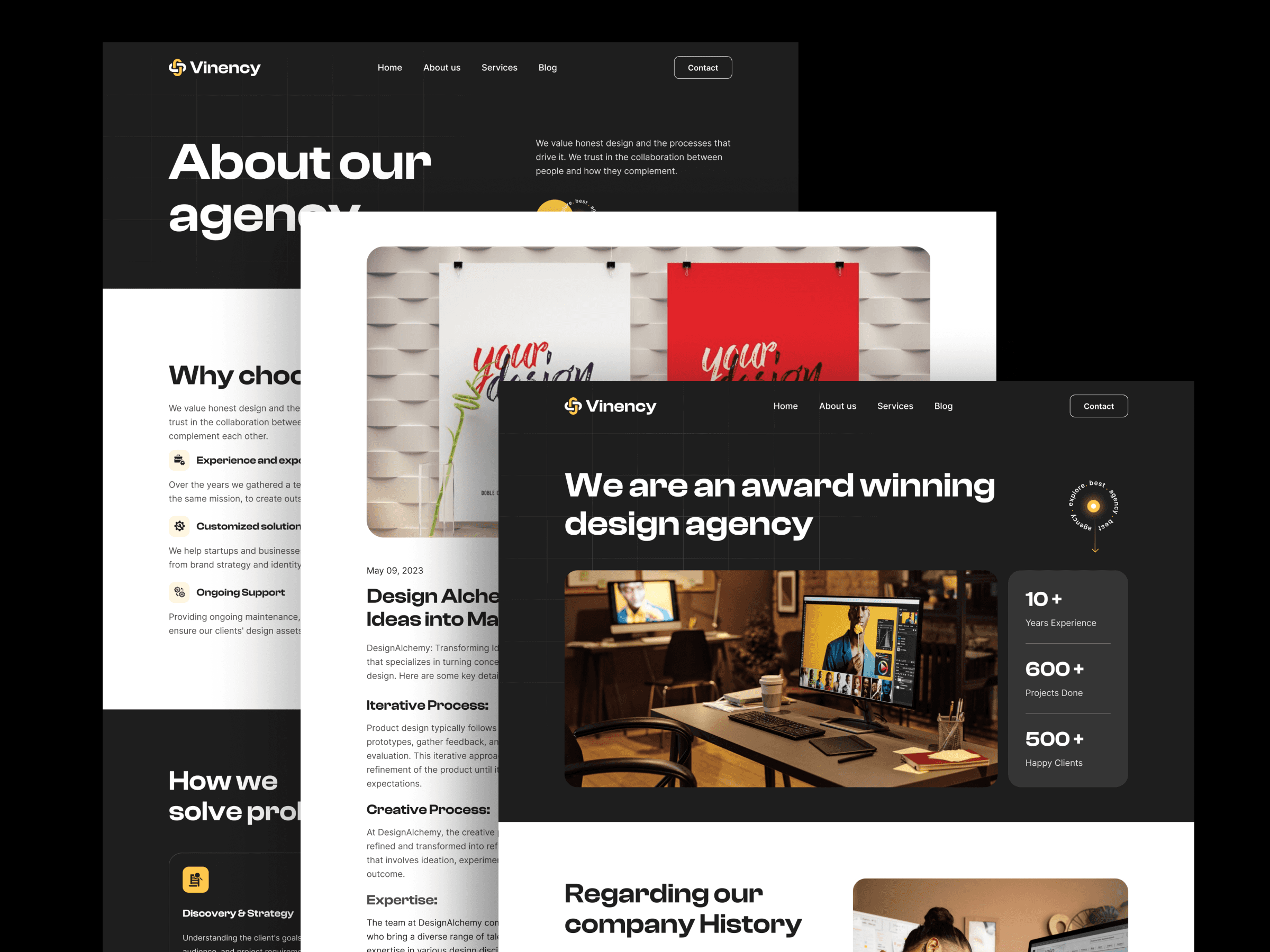 creative agency template