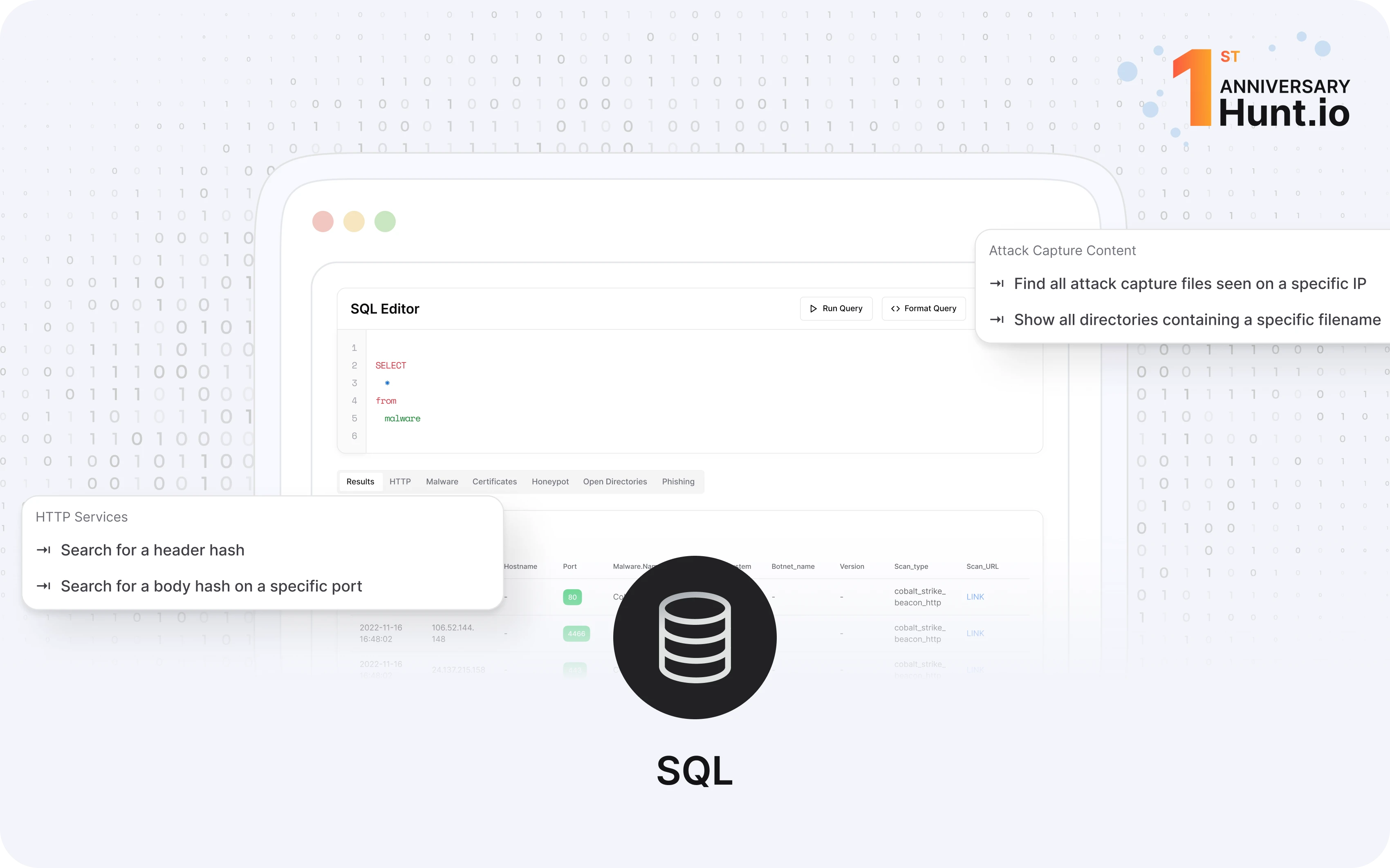 Announcing Hunt SQL