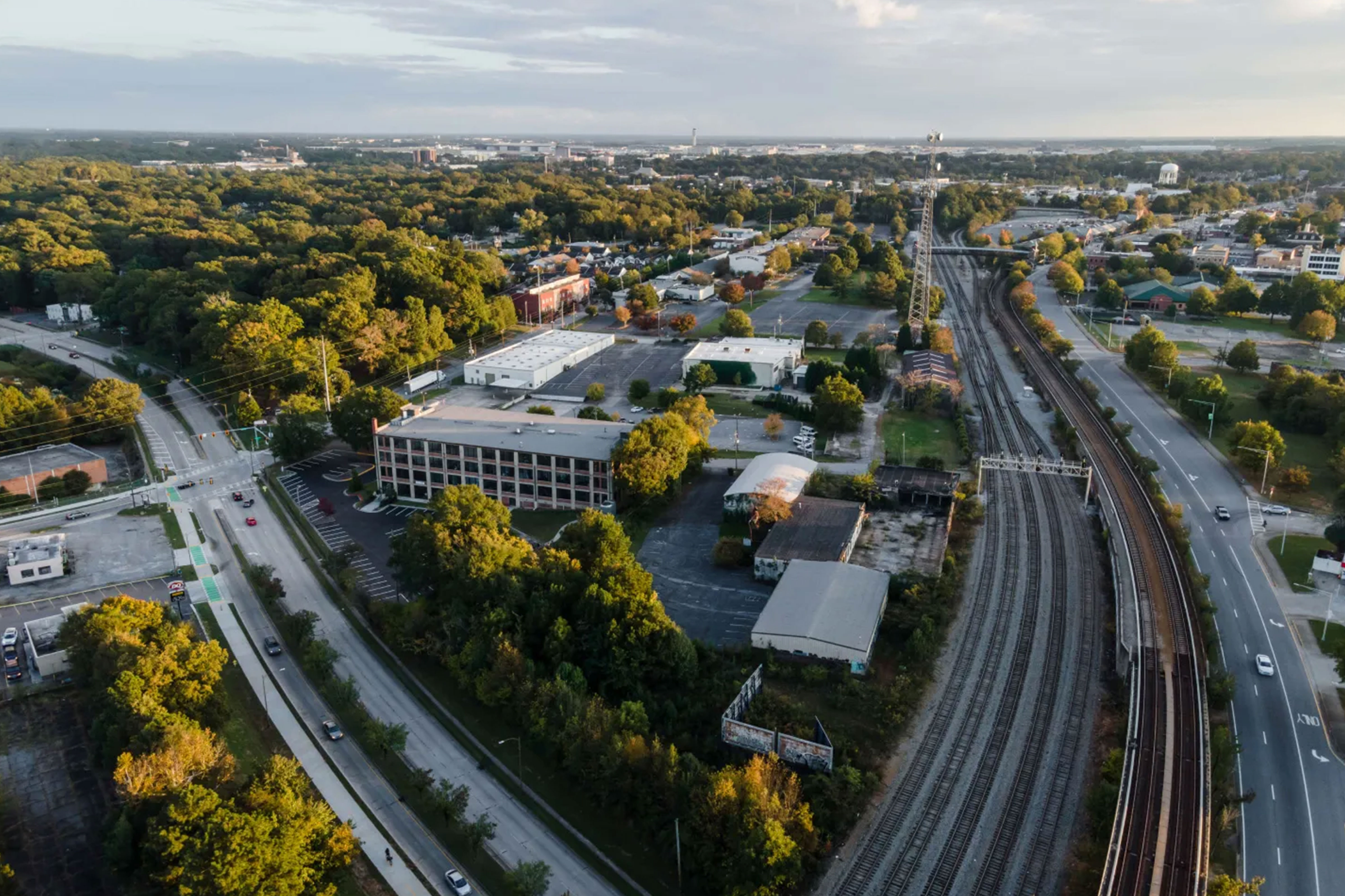 East Point Exchange Drone Photography