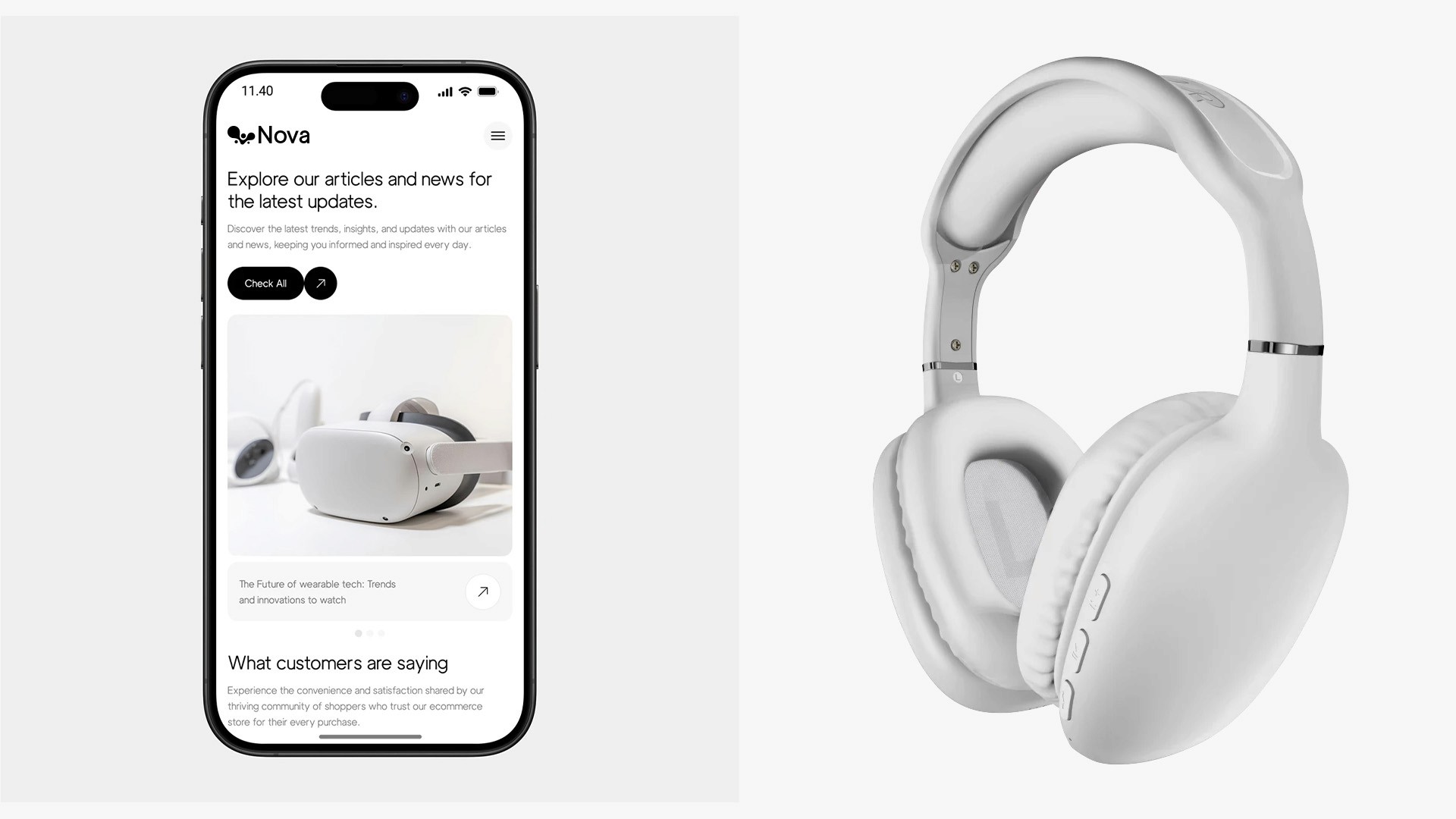 The mobile view leverages vertical storytelling for the blog and testimonials. It focused on large touch targets and balanced typography to ensure a premium, readable experience for users on the move.