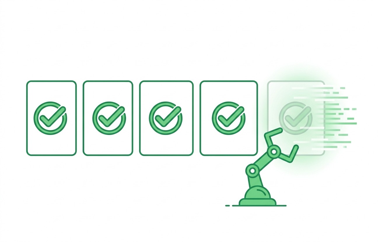 Illustration — the five-times rule