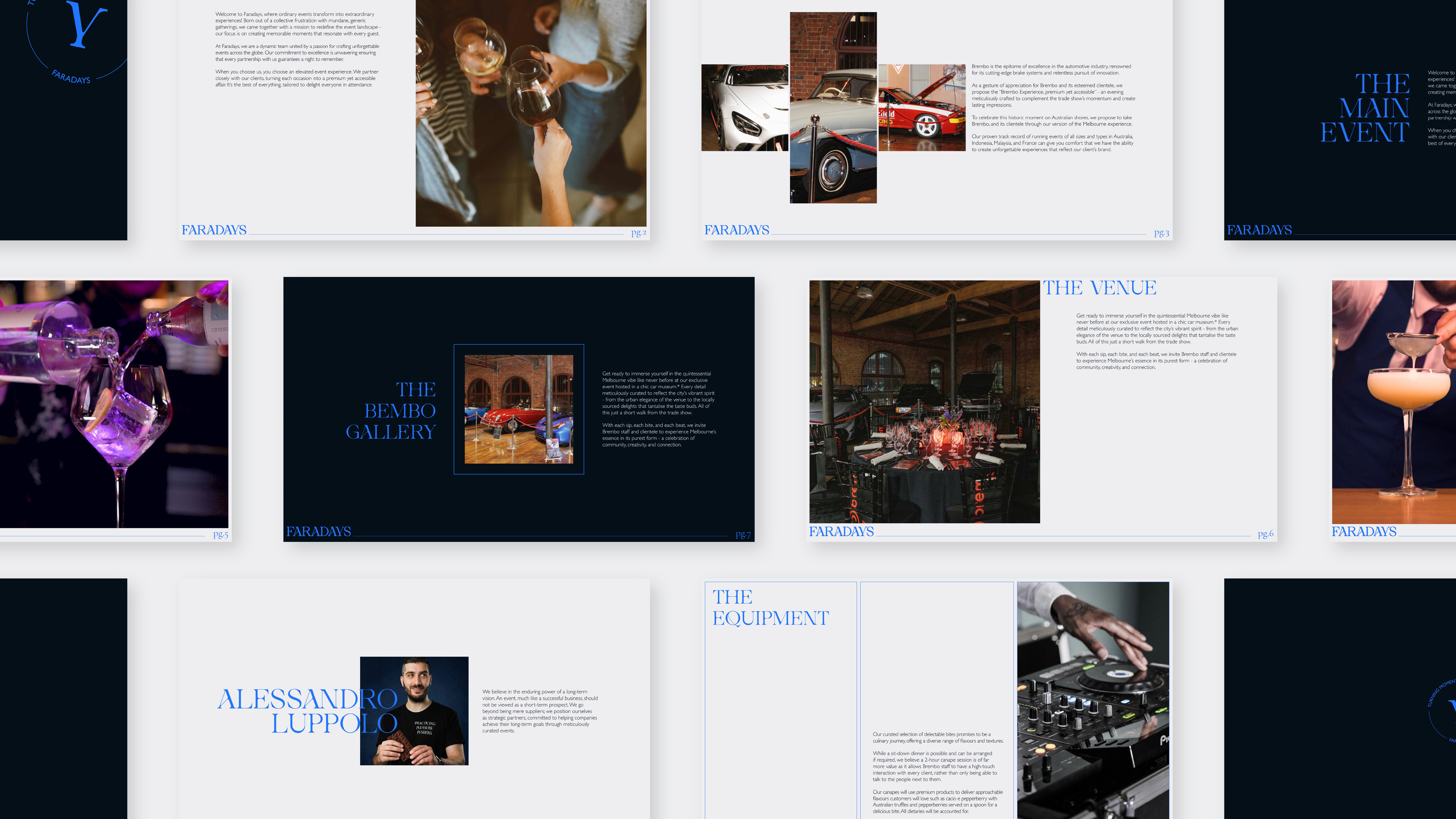 Faradays - Visual Identity System