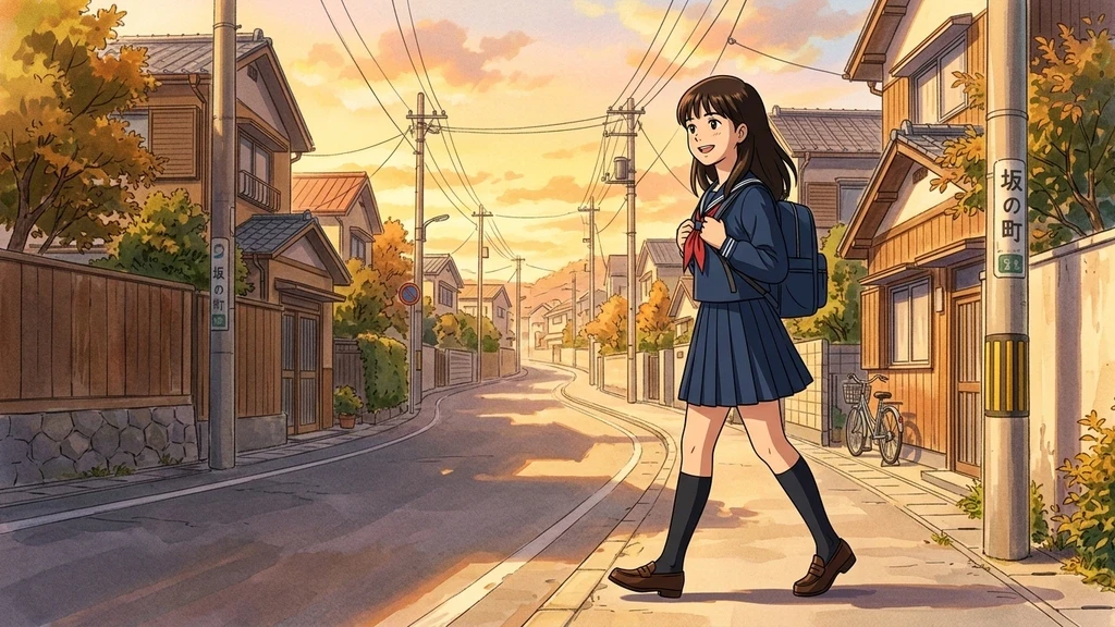 Anime Cel AI video style sample