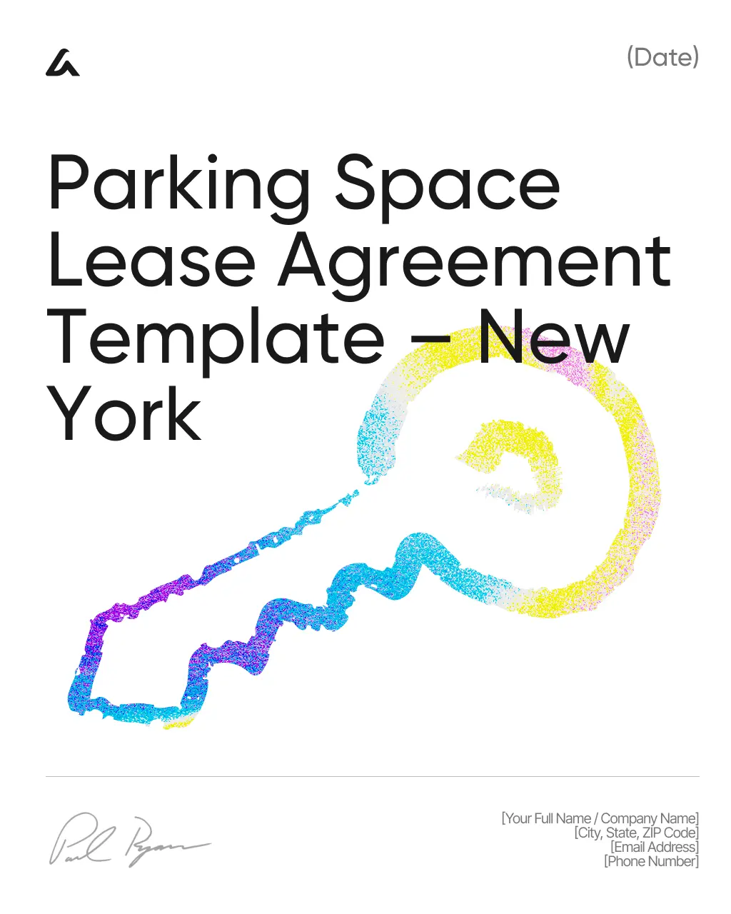 Parking Space Lease Agreement Template – New York
