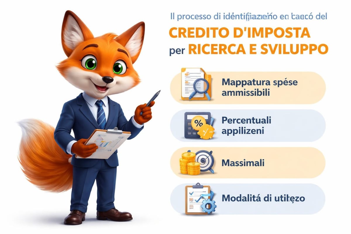 Calcolo credito imposta ricerca e sviluppo