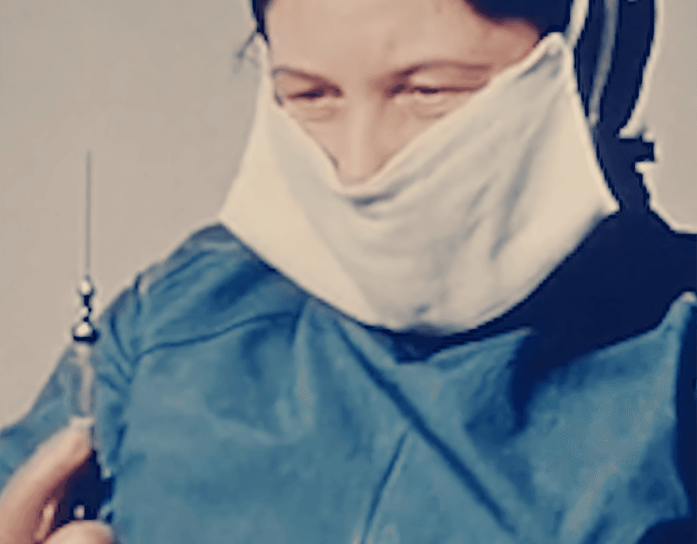 Video still from Korgon film