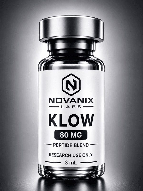 KLOW 80 mg research compound vial