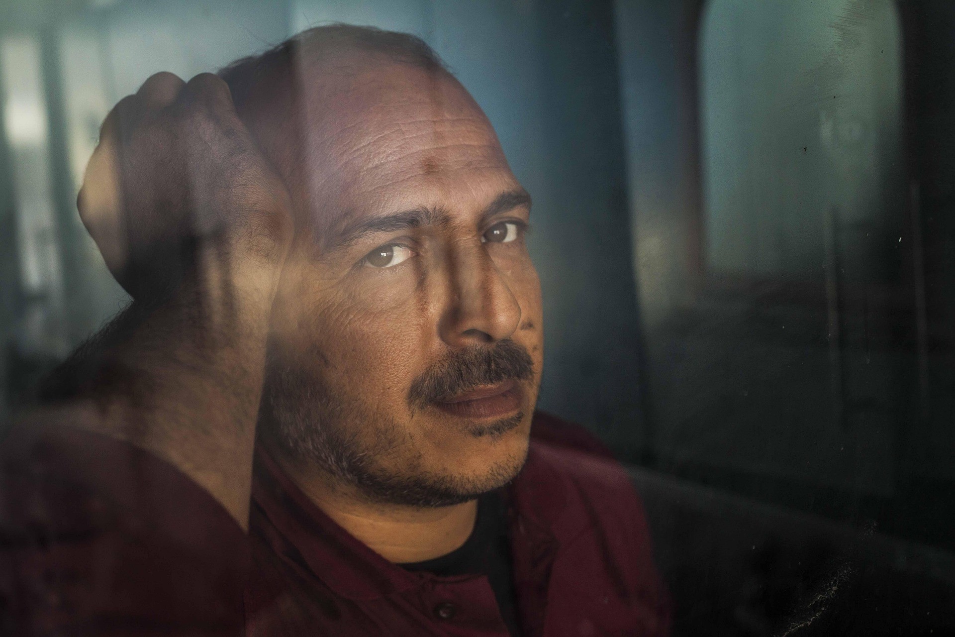 a middle aged man struggling with anxiety and depression, heso blog image