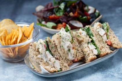 Catering sandwich platter