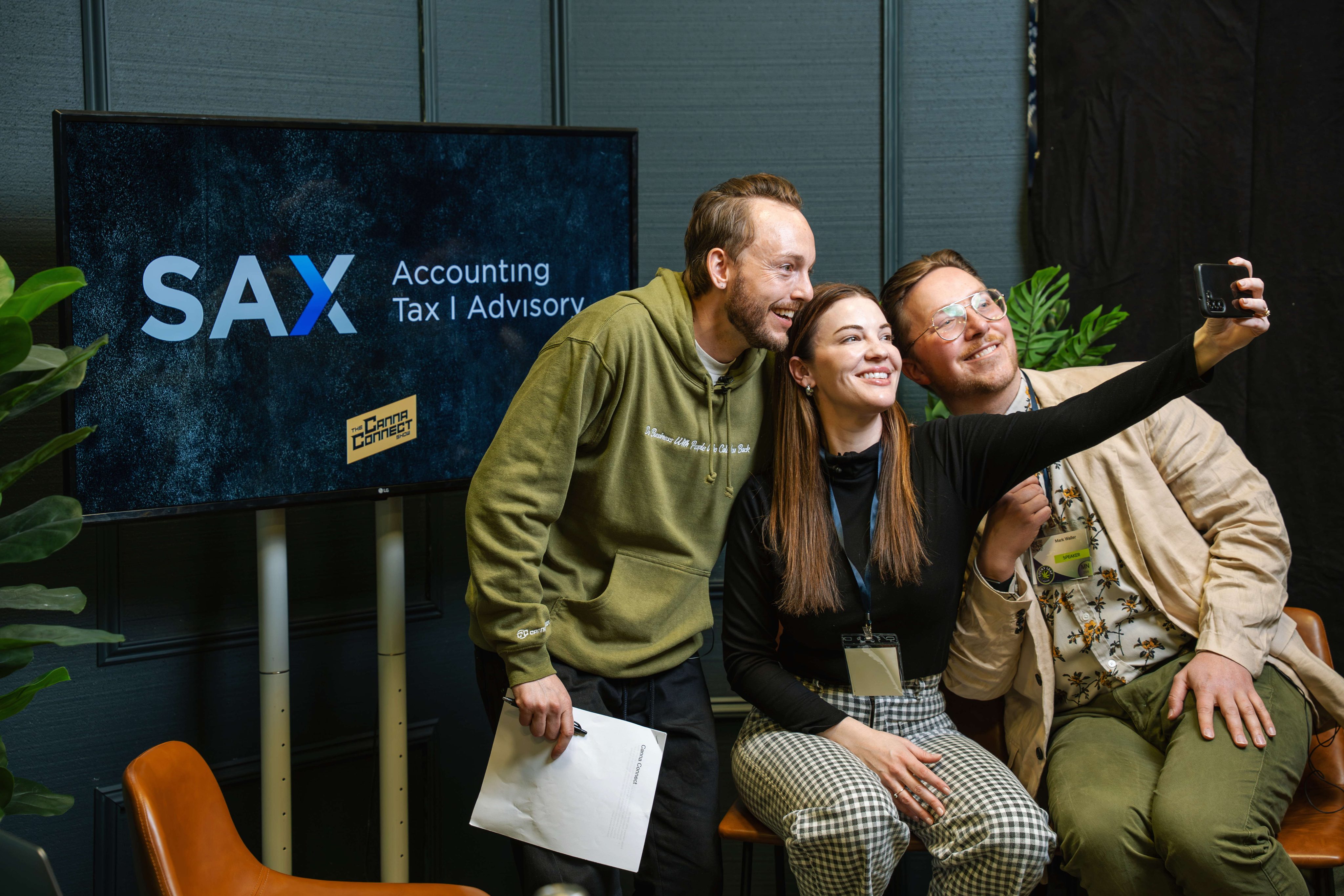 SAX LLP's Betsy Morem and Mark Waller join The Canna Connect Show live from Lucky Leaf