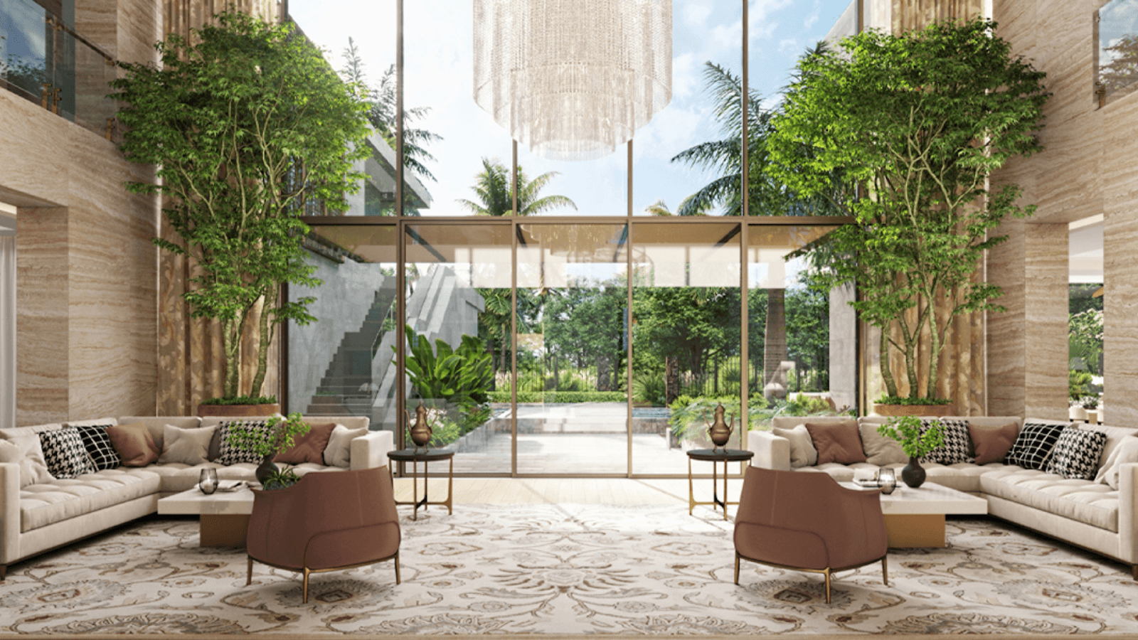 Indoor-Outdoor Tropical Duplex