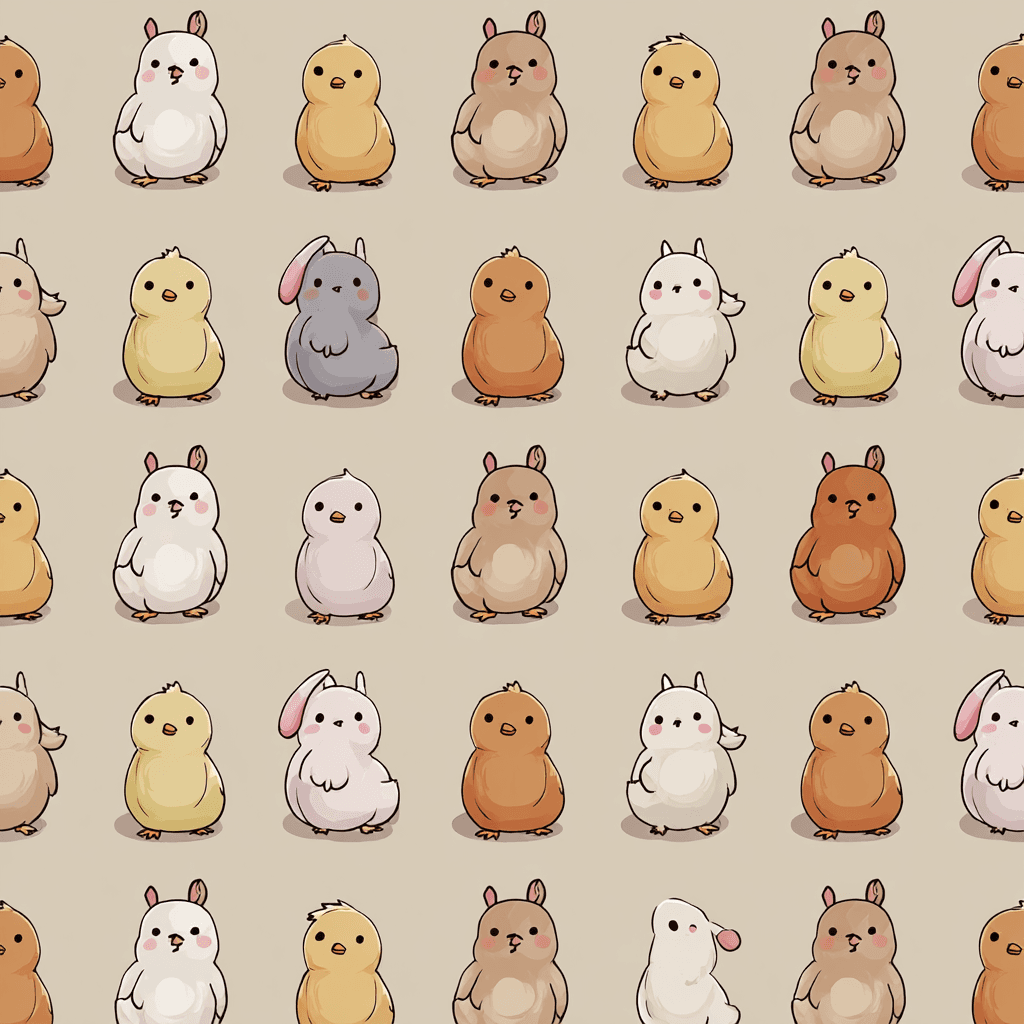 soft critters Apple Watch collection header image featuring spring.