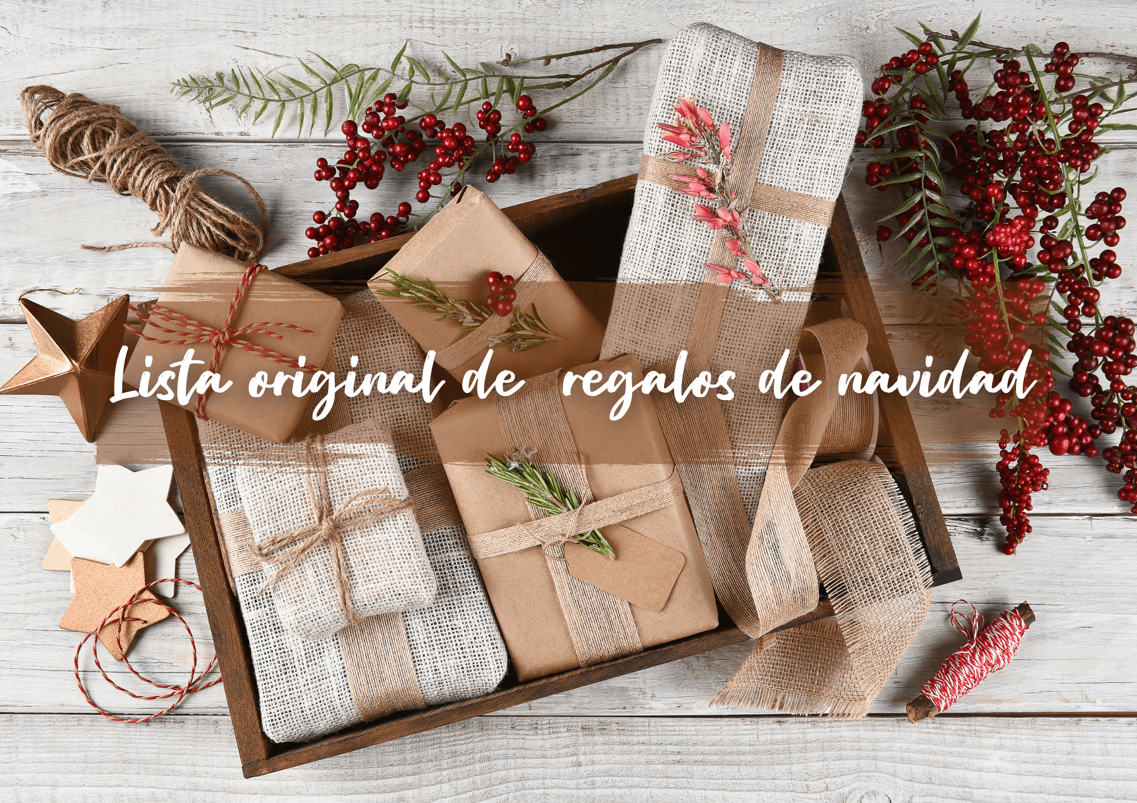 Original Christmas gift ideas with plants