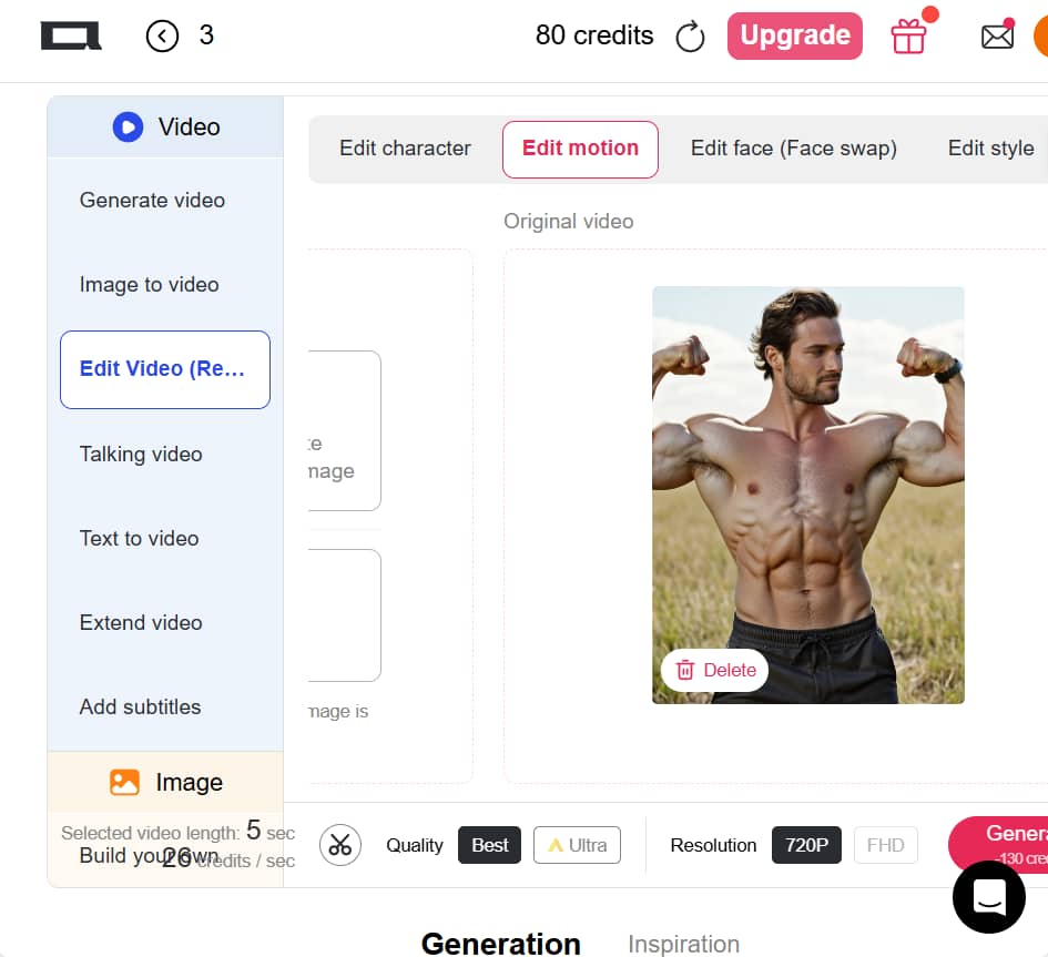 AI Bodybuilder， ai muscle generator