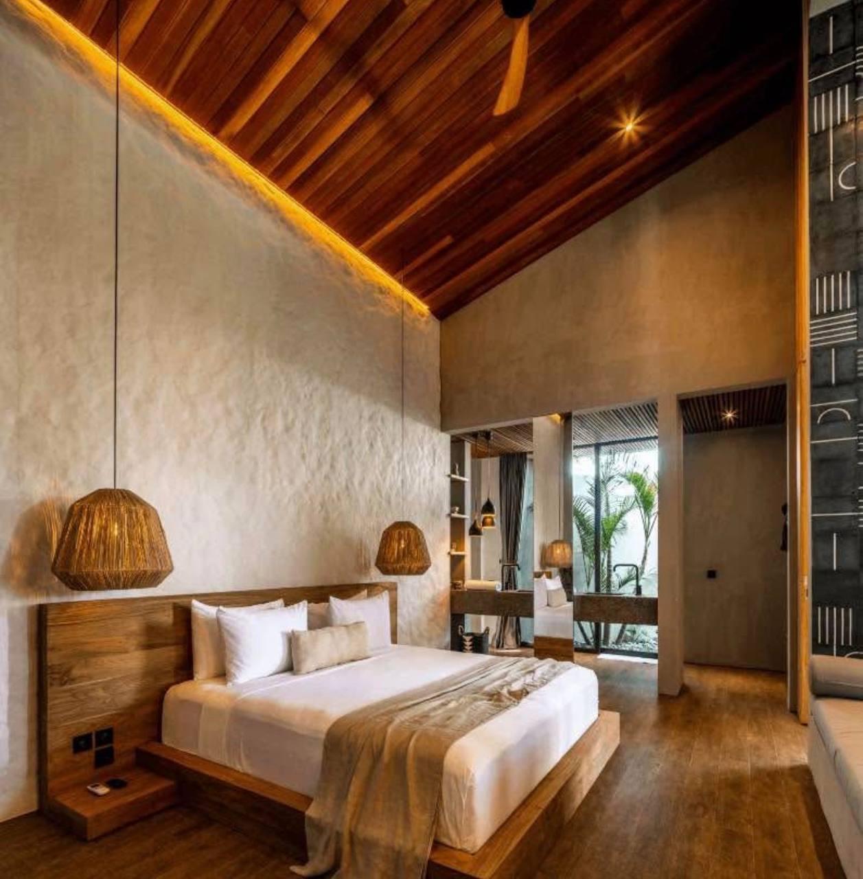 Tropical contemporary 3-bedroom villa in Umalas