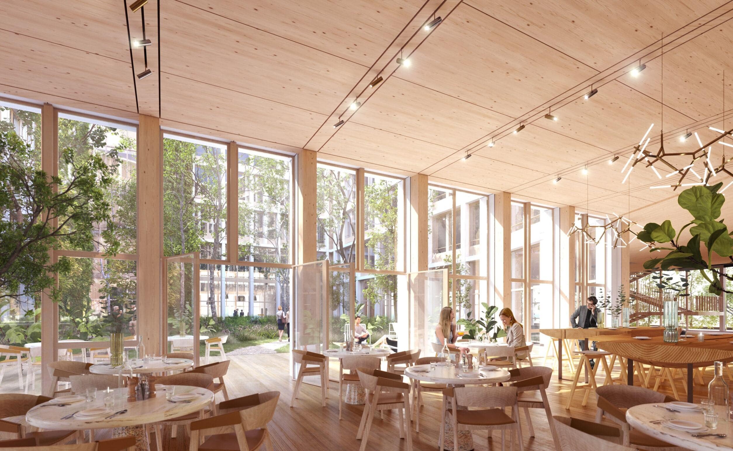 Bâtiment Breizh Plaine Saint-Denis Architecture Intérieur