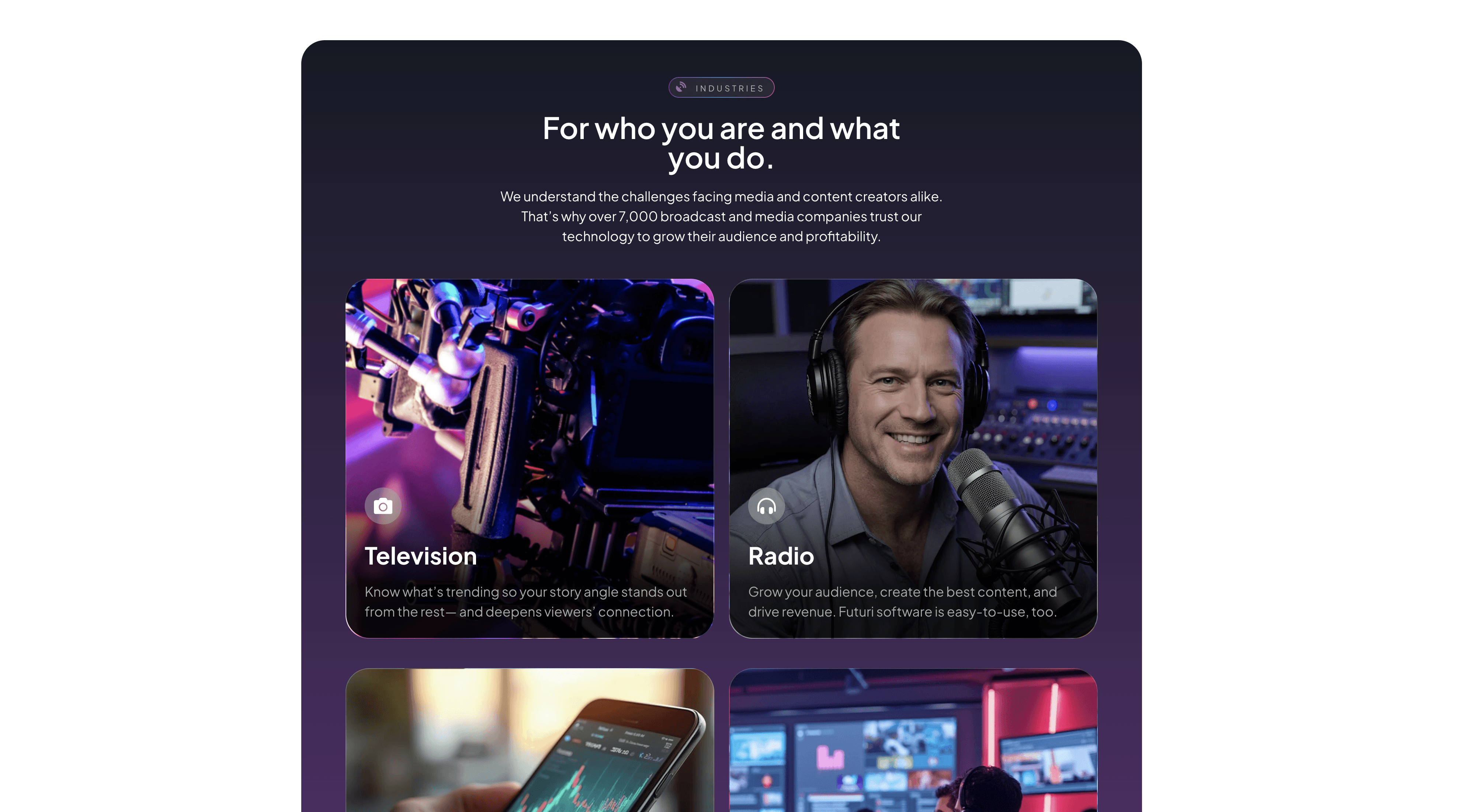 Futurimedia website
