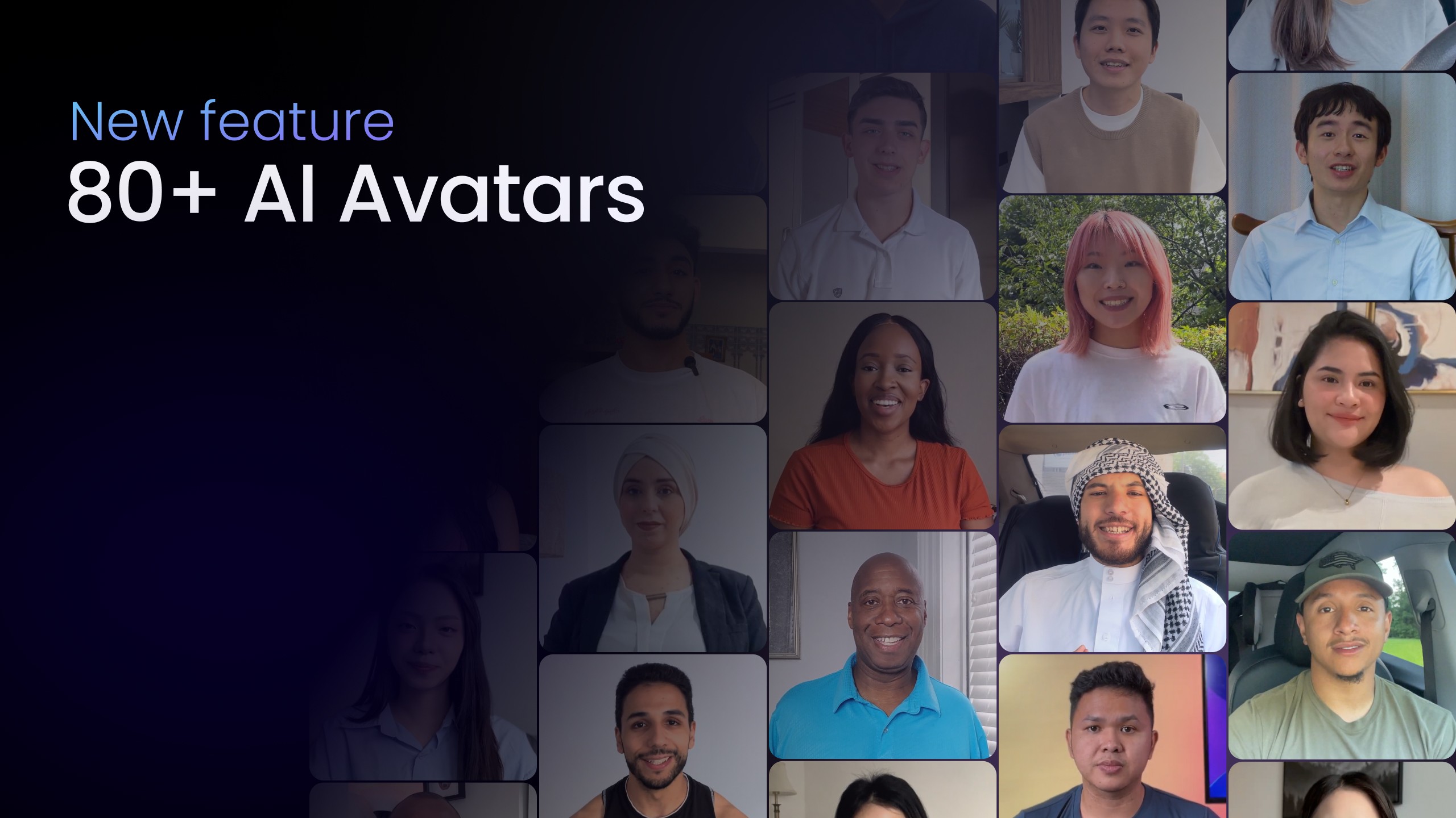 Creatify "80+ new AI Avatars" YT feature video