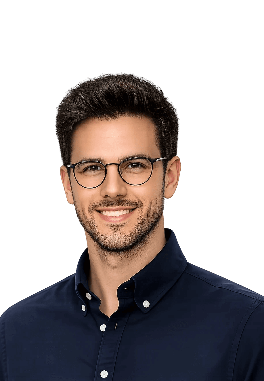 Porträt von Dr. Fabian Schlötel, KI-Experte bei Conetic.