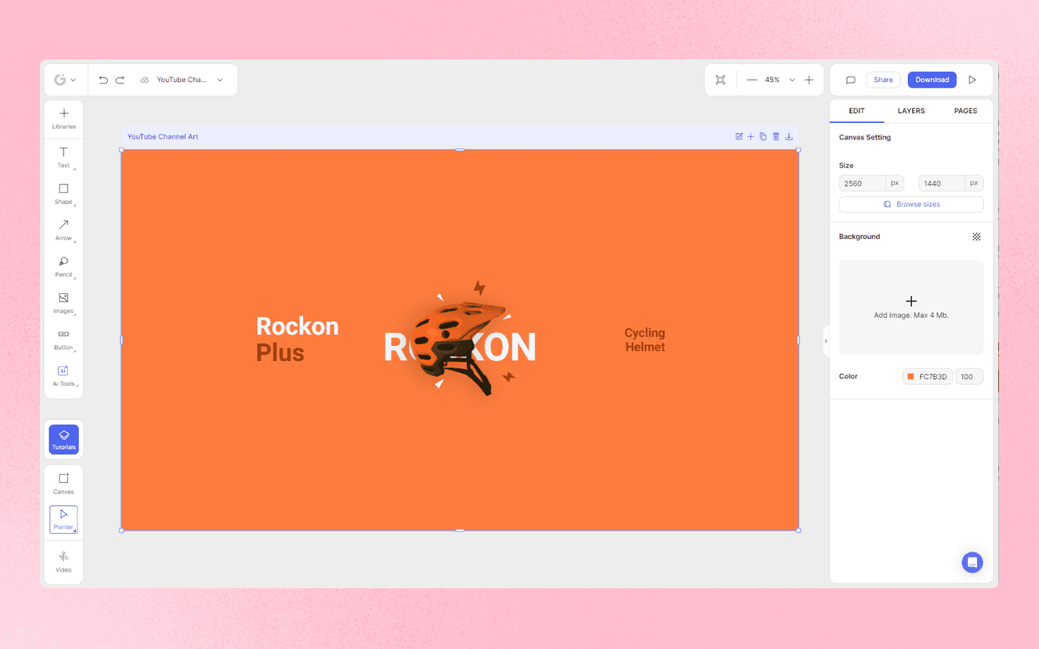 how to customize YouTube Channel Art