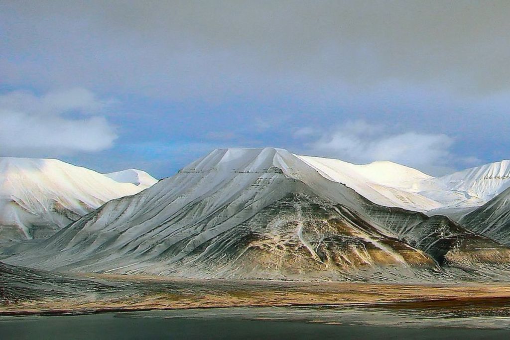 View from Plataafjellet hike, Svalbard