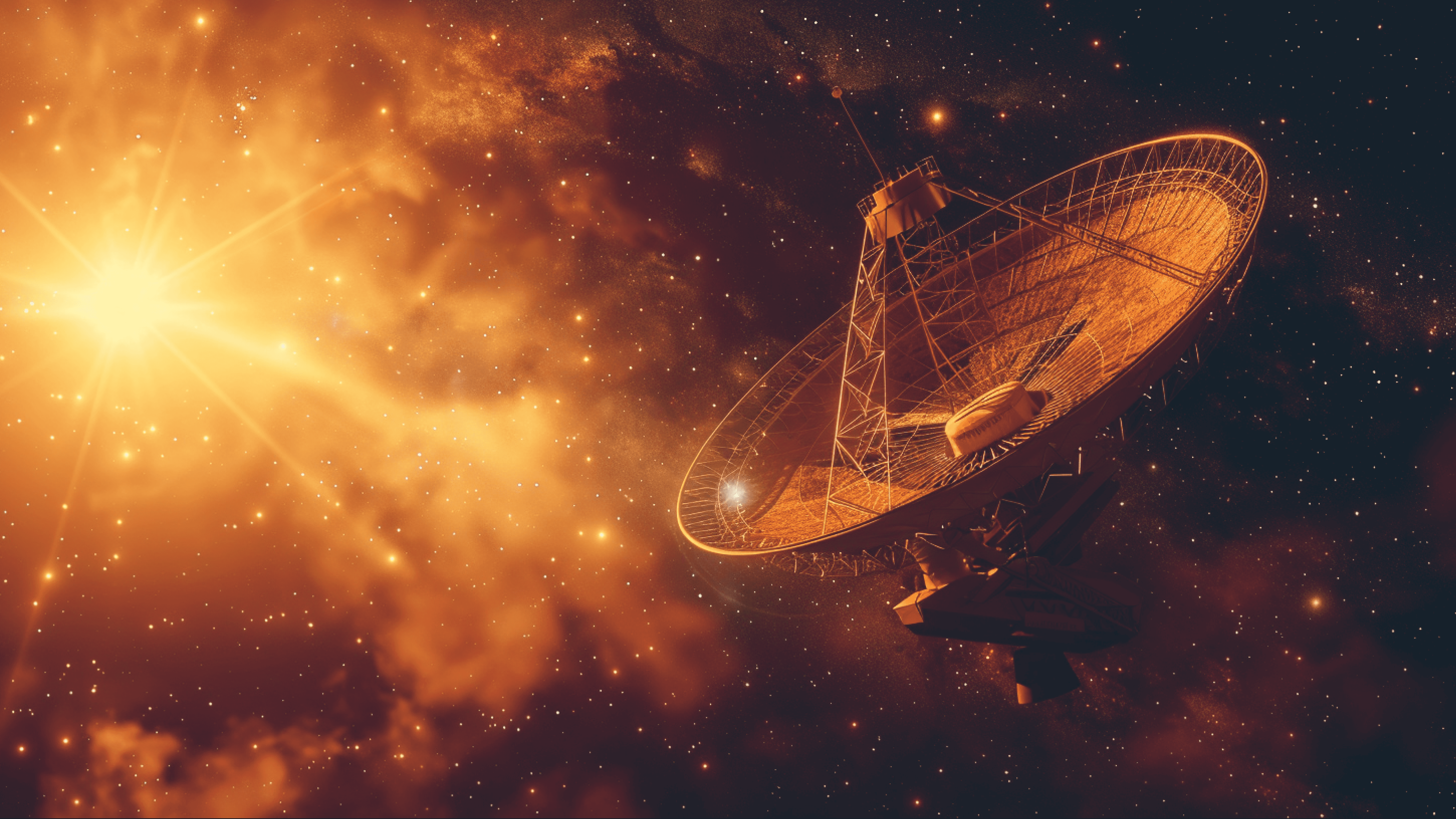 Earth at night from space centered on the East Coast and Florida with city lights