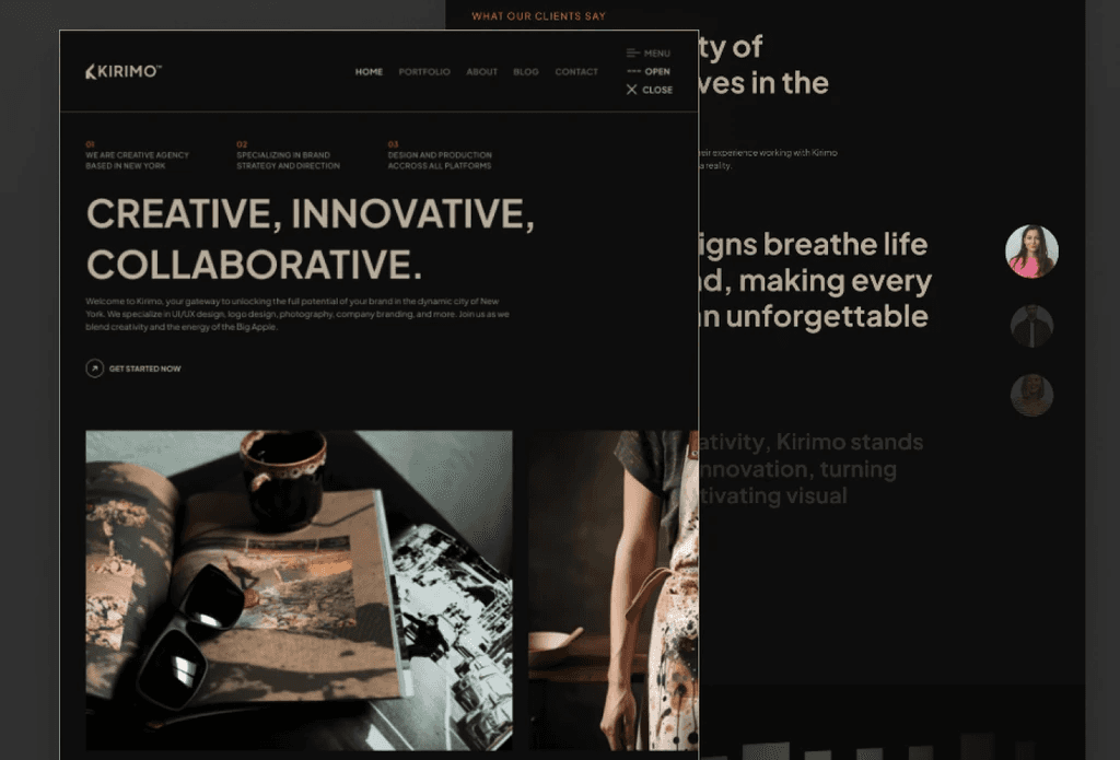 Creative Portfolio Website