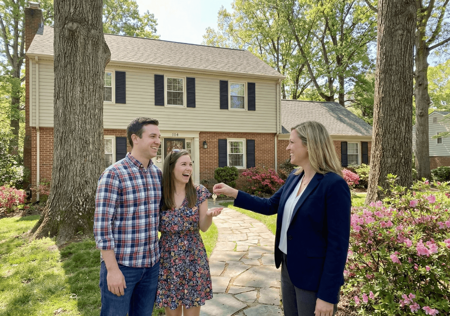 Couple moving into first home near Severna Park, MD