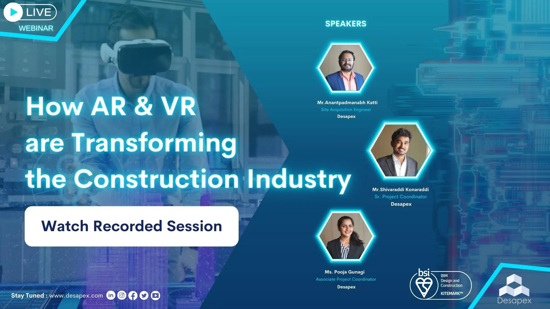 Webinar poster, image