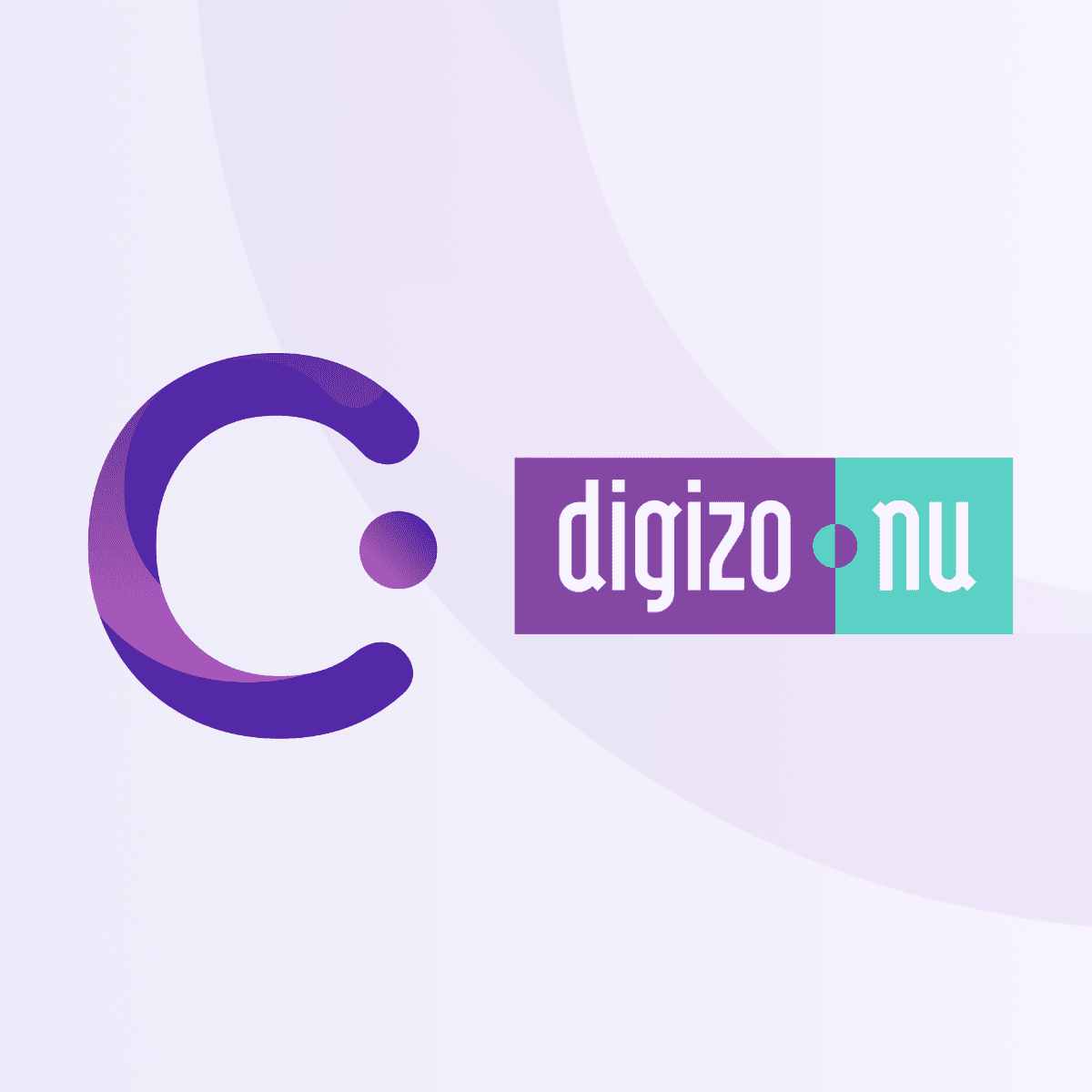 Grafisch tonen de logo's van Caro Health en Digizo.nu