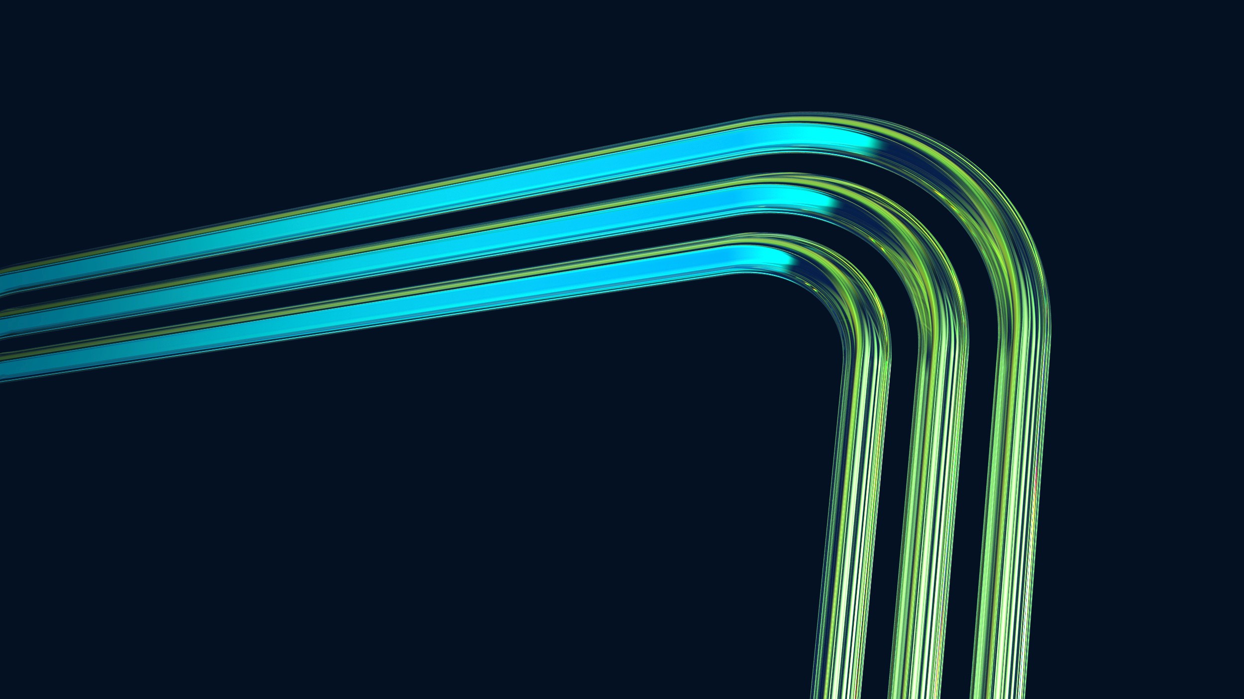 Drone shot of a running track at night