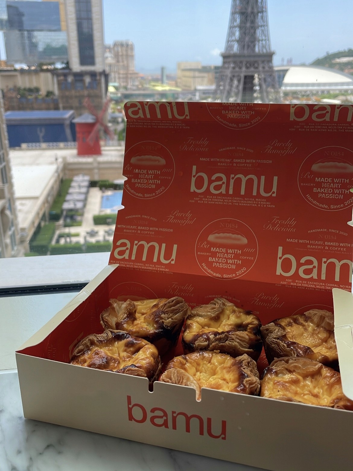 Bamu Egg Tart in Macau