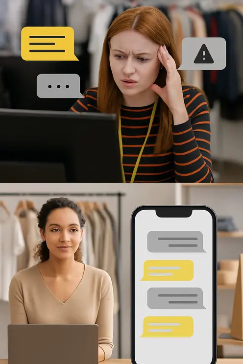 Chatbot para negocios errores