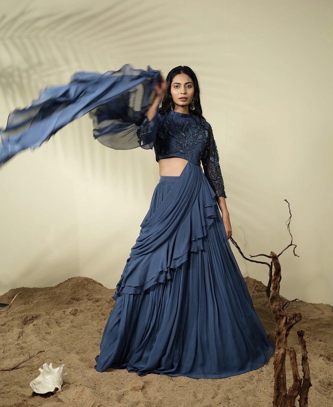 Women On Neon Background