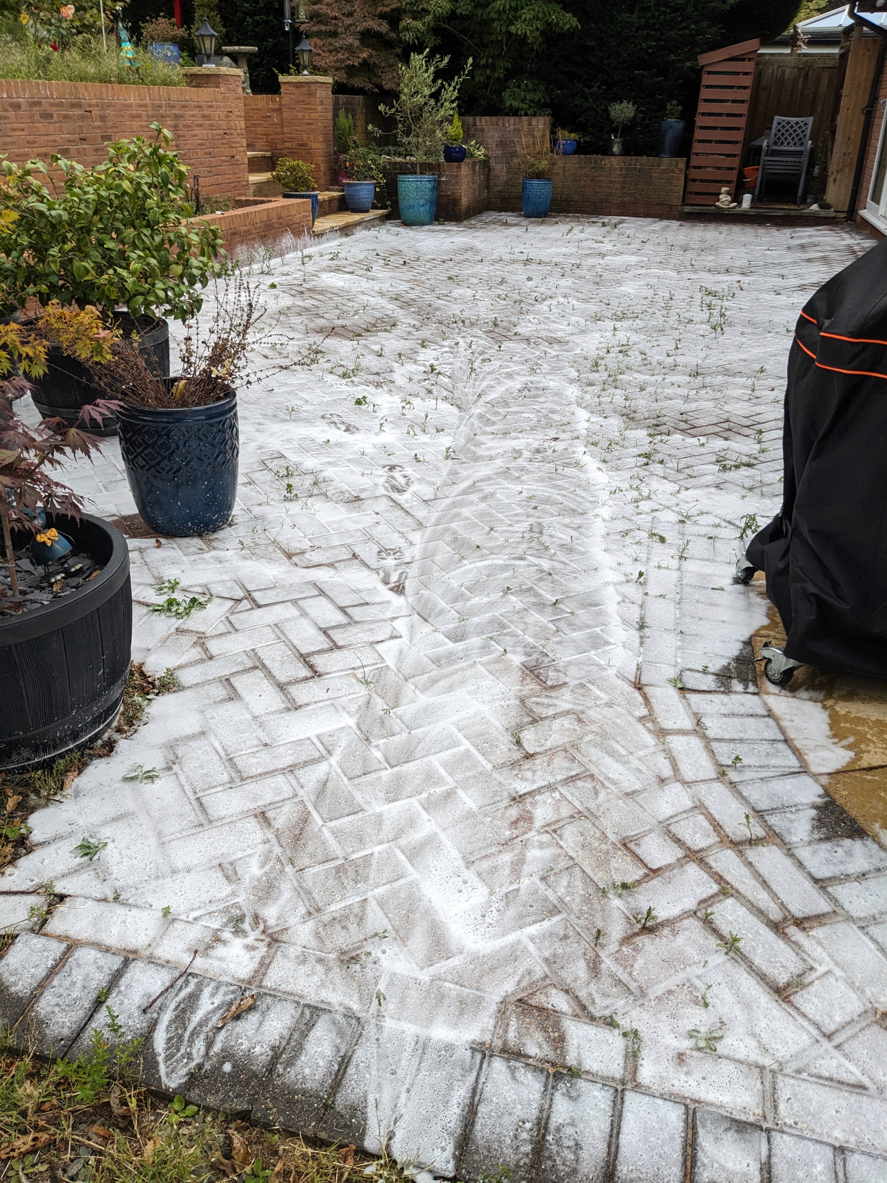 Chemical Treatment after a pressure wash