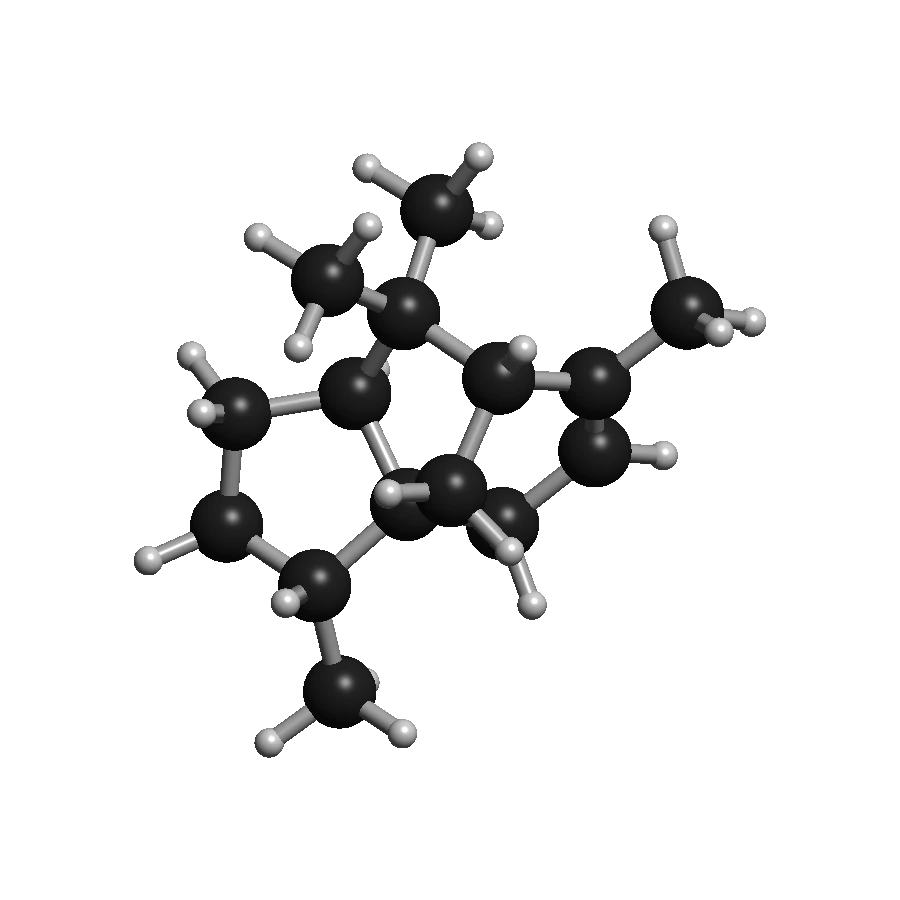 Alpha Cedrene molecular structure